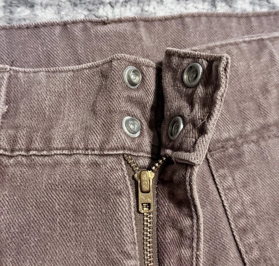 Pantalones Levis Cargo Bush Vintage Años 70 Campana Parte Inferior Acampanada Garra EE. UU. Para hombres Talla 30x34 Foto 3 de 4