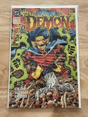 #ad DC Comics The Demon #1 1990 Copper Age 1st Issue Alan Grant $40.00