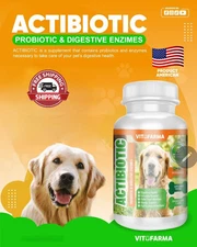 Probiotic for Dog - Support Gut Health, Digestion, Gas, Constipation - 30 Chews