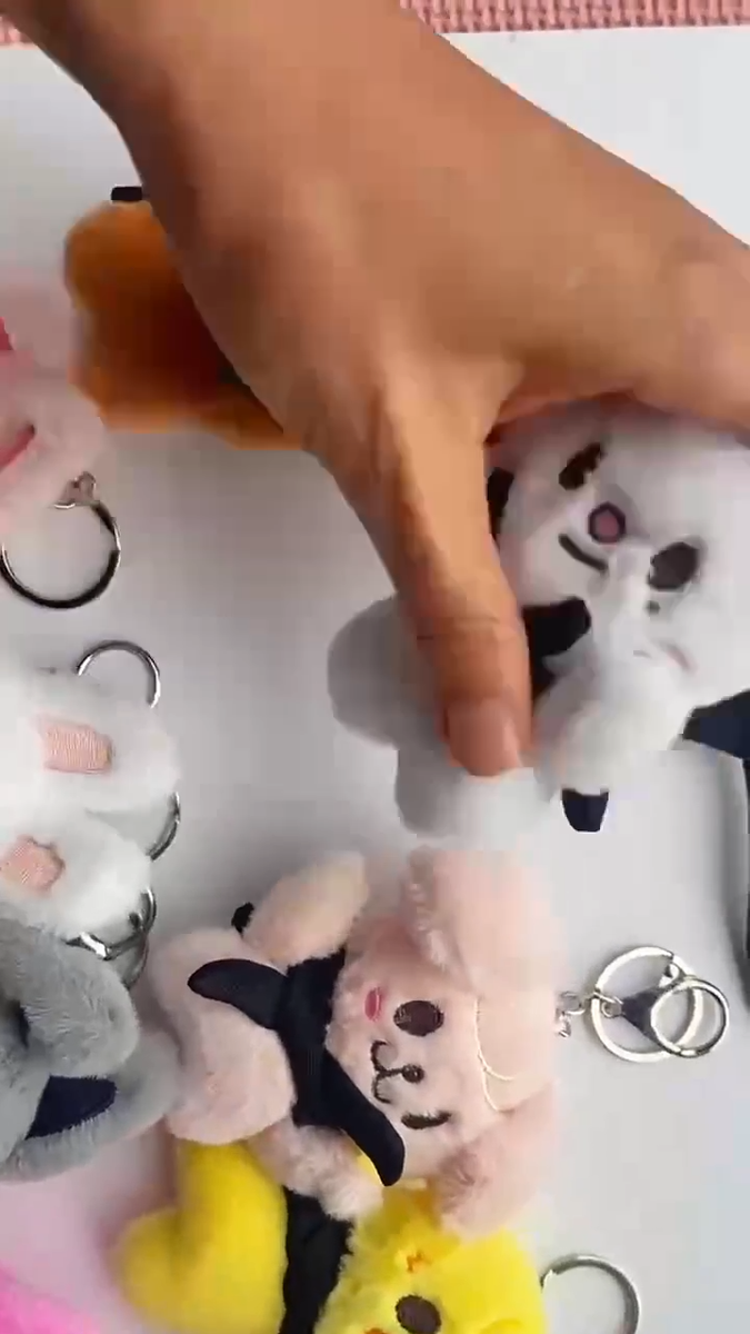 New Stray Kids Plush Keychain SKZOO Pilot Doll Magnet Week