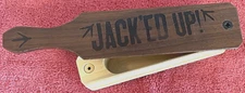 Vtg JACKED UP! Wooden Turkey Box Game Call Hunting Duck  SEE VIDEO! Si Robertson