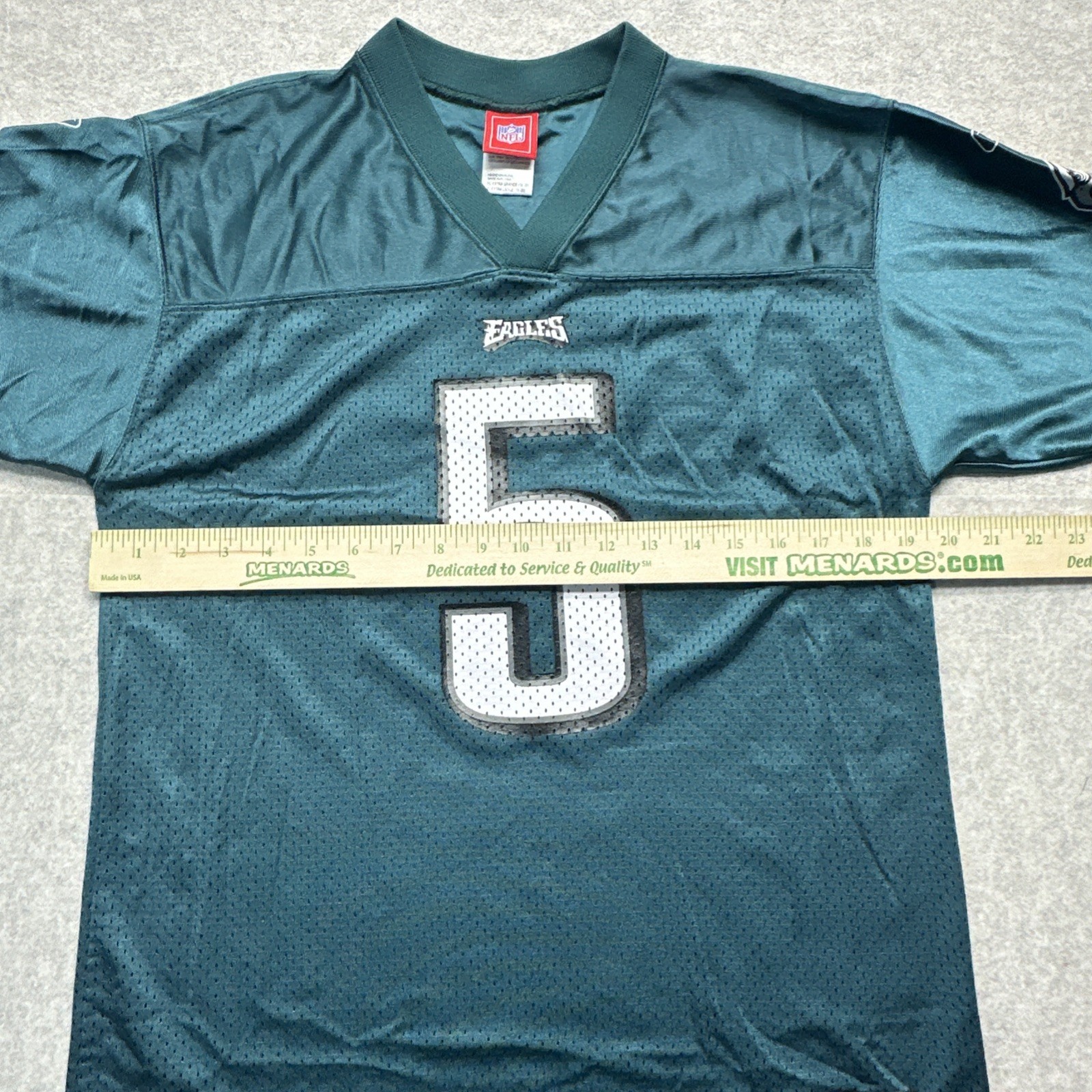 Donovan McNabb Eagles #5 Jersey VINTAGE XL Youth (18-20) Reebok NFL Players Inc thumbnail 13