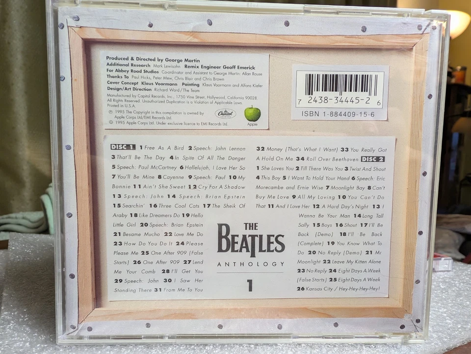The Beatles Anthology 1-3 Six CDs 3 Big Booklets + The Beetles 1- 27 #1 Singles - Image 4 of 4