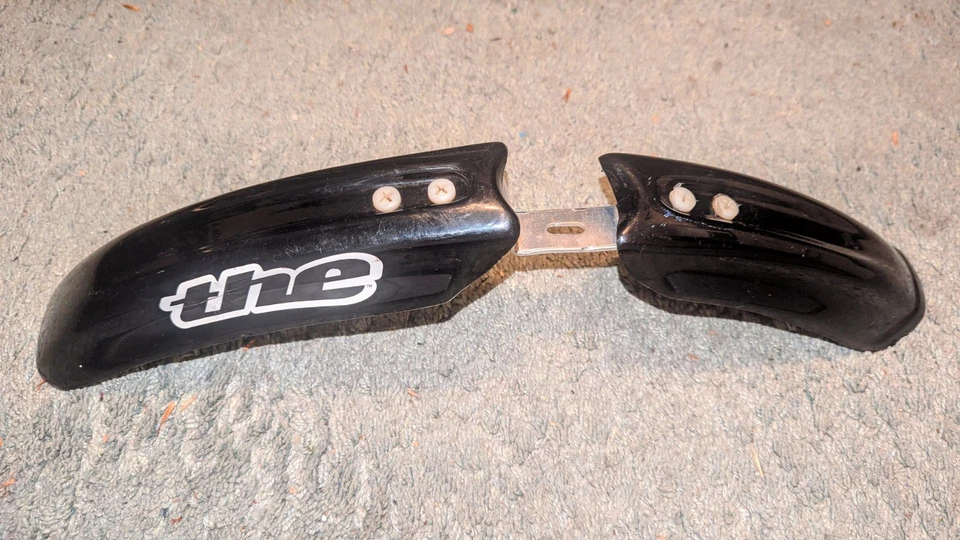 T.H.E. GUARDABARROS DE BICICLETA DE MONTAÑA VINTAGE INDUSTRIALES - ¡113 GRAMOS! Foto 2 de 4