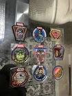 2017 Funko Marvel Collector Corps Patches Lot Of 9 HULK Supergirl Starlord Iron