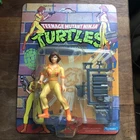 Minty🐢Unpunched🐢Teenage Mutant Ninja Turtles April O’Neil Orange Stripes 1990