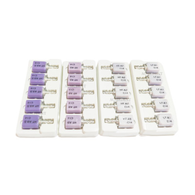 Dental C14 Glass Ceramic Lithium Blocks CAD CAM Block HT LT BL Fits ...