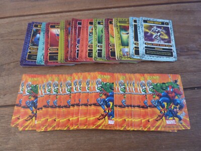 Marvel Genio Karten von 2003 - CCG - Schöner Zustand - Karten aussuchen! Superheld