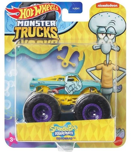 MONSTER TRUCKS 1:64 - Super Mario Jurassic World Spongebob Glow Hot Wheels Samochody - Zdjęcie 48 z 53