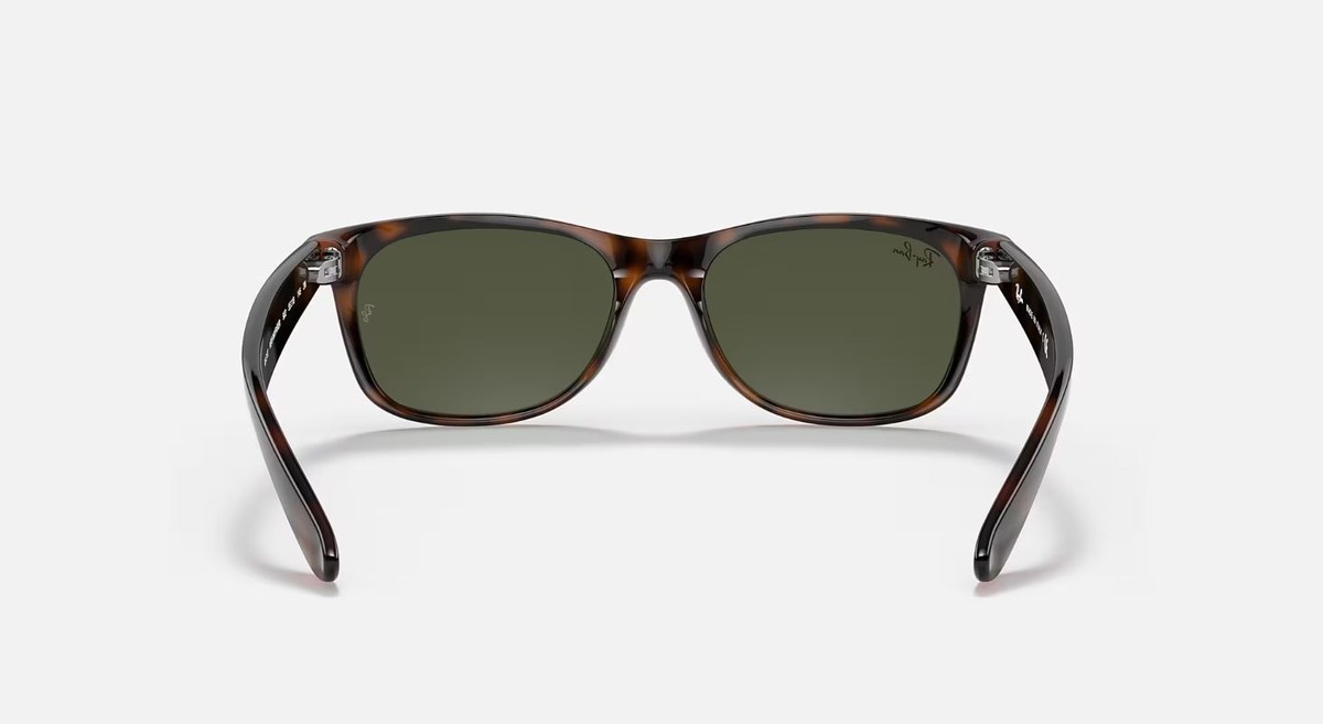 Ray-Ban New Wayfarer Tortoise/Green Classic G-15 58 mm  display picture 1