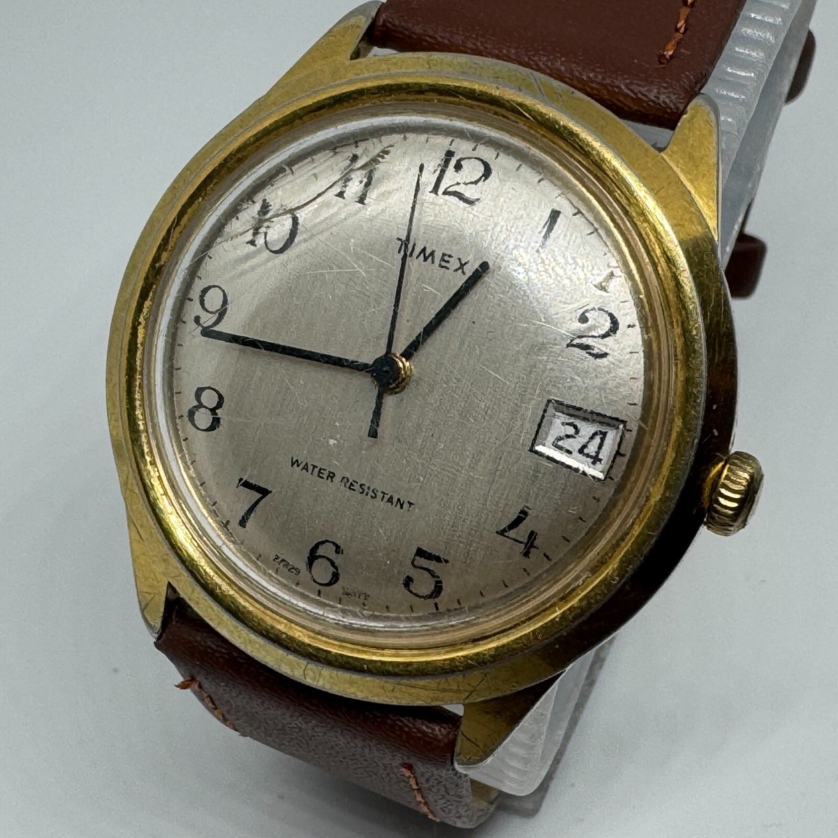 Vintage Timex Mercury Watch 25429-10579 Men Hand-Wind