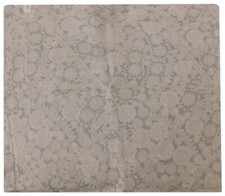 White Printed Lace Doily Light Olive Green 22"x22" 100 Cotton Bandanna