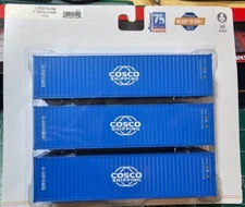 ATH27040 Athearn 40' Cosco Shipping Containers