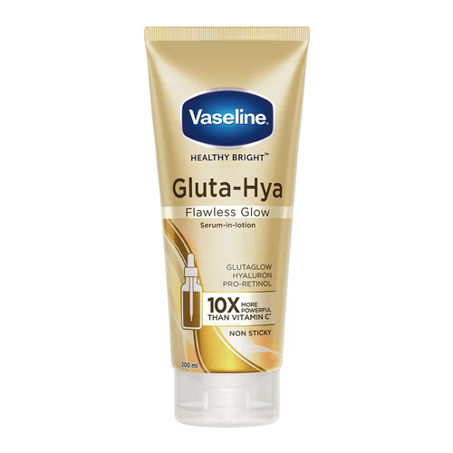 Vaseline Gluta-Hya Flawless Glow Lotion Bright, Even Tone Skin Glutathione Infus - Picture 6 of 6