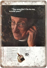 Devoe Latex Paint Vintage ad 12" x 9" Reproduction Metal Sign Z140