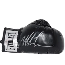 Mike Tyson Autographed Black Boxing Glove (Beckett )