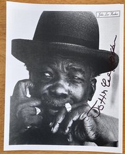 John Lee Hooker Signed Autographed 8x10 Photo JSA Letter Blues Singer Guitarist