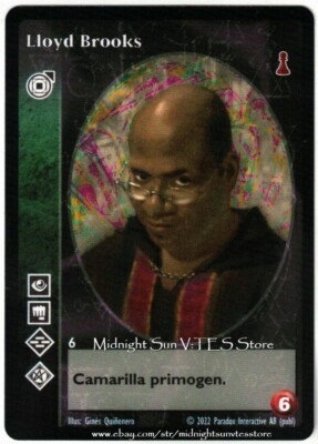 Lloyd Brooks Tremere New Blood 2022 V:TES VTES Vampire CCG