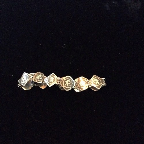 Bracciale Siam Sterling lungo 7,5" - Foto 1 di 3