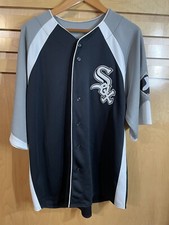 Majestic MLB Chicago White Sox 20 Carlos Quentin Jersey Men  s Sz XL Gray/Black