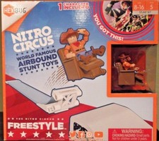 Hexbug Nitro Circus Freestyle Ramp Stunt Set 10 Gallon Ted