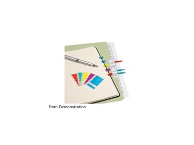 Redi-Tag 72001 Mini Arrow Page Flags, Blue/Mint/Purple/Red/Yellow, 154 Flags/Pac