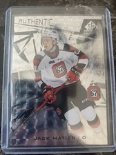 jack matier 2021-22 upper deck chl spgu 126/249 authentic prospects hockey  #52
