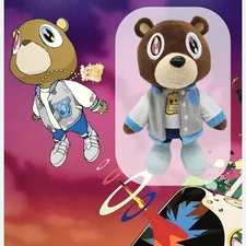 Kanye West Teddy Bear Plush Doll Music Graduation Teddy Bear Collection