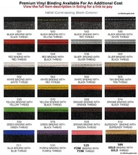 Afterthoughts Auto Lloyd Mats Optional Premium Vinyl Binding Checkout