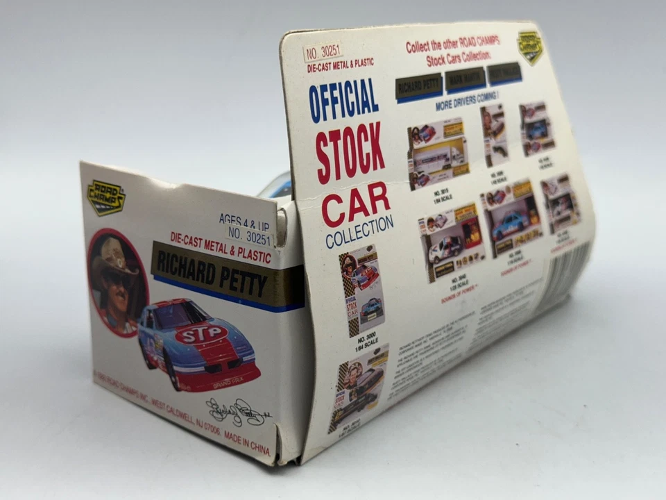 Road Champs NASCAR #43 Richard Petty STP Pontiac Grand Prix, 1:43, nuevo en caja Foto 3 de 4