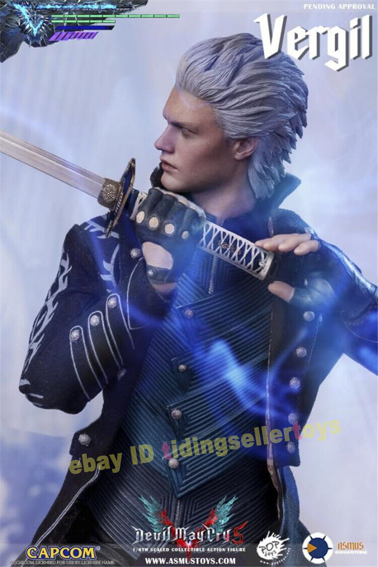 Asmus Devil May Cry 5 Vergil 1/6 Scale Action Figure Model Standard Ver.  New