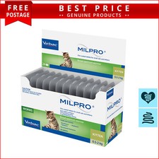 MILPRO Allwormer for Cats 0.5 to 2 Kg 24 Tablets Worms and Heartworm Prevention