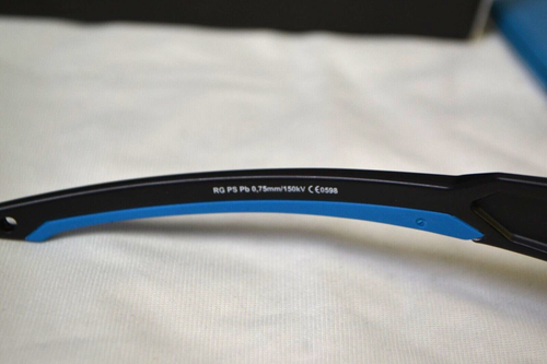 NEW Phillips X-ray Safety Radiation Protection LEAD Glasses RG-Q368-BKBL - Picture 4 of 6