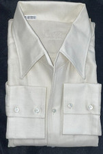 Jack Taylor Beverly Hills White LS Men's Dress Shirt M 100% Pure Cotton NWT