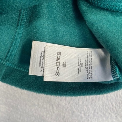 Columbia Fleece Weste durchgehender Reißverschluss ärmellos Outdoor Activewear grün M Gorpcore gebraucht, in einwandfreiem Zustand - Bild 3 von 6