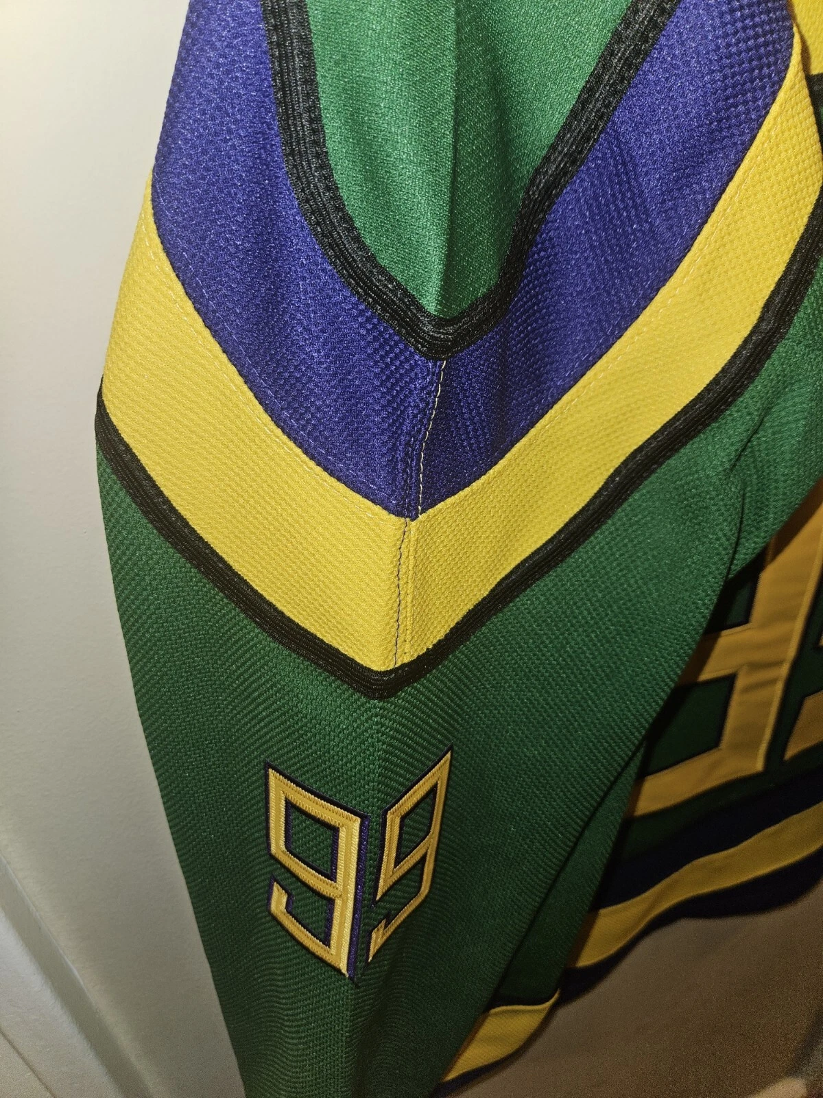 Adam Banks Mighty Ducks Movie Replica Jersey Molpe Small Stitched