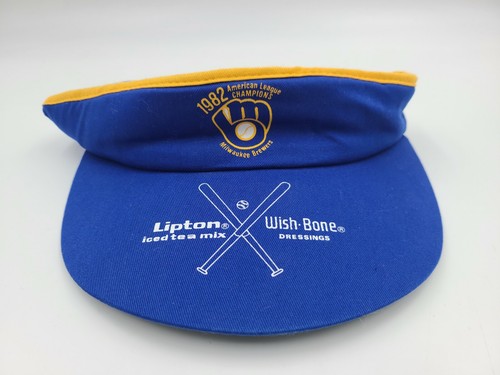 Vintage Milwaukee Brewers Sun Visor Hat 