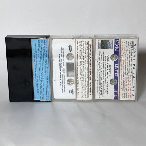 Smoky Mountain Memories Traditional Hymns Faith Christian Music Cassettes 1-3 - Picture 2 of 10