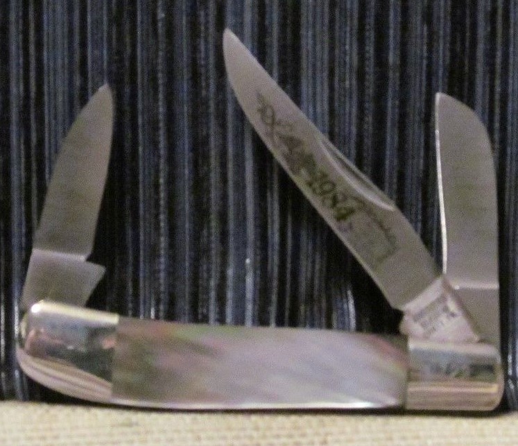 RARE-NEW/MINTy 1984 AMERICAN BLADE BLACK PEARL STOCKMAN