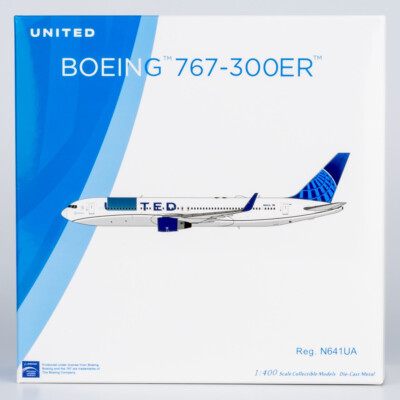 1:400 NGmodels United Airlines Boeing 767-300ER Passenger