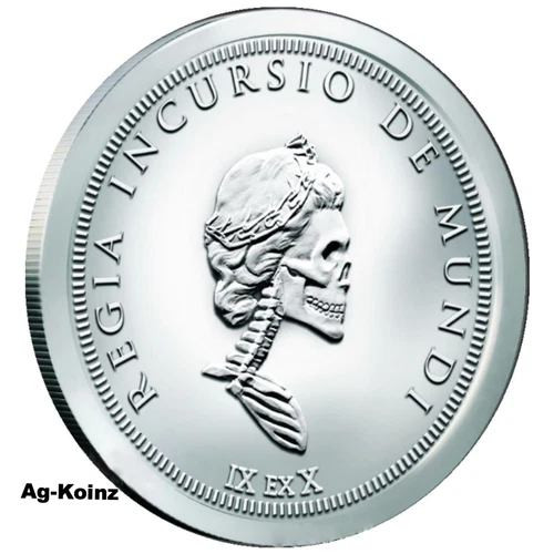 2oz 2019 Royal Invader BU Slave Queen Silver Shield Micro-mintage 0nly 667 SPOTS