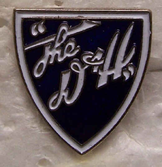 Delaware & Hudson Railroad Logo Hat Pin for Model Trains-image