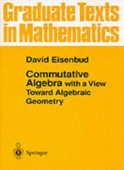 Commutative Algebra by David Eisenbud PAPERBACK - Image 7