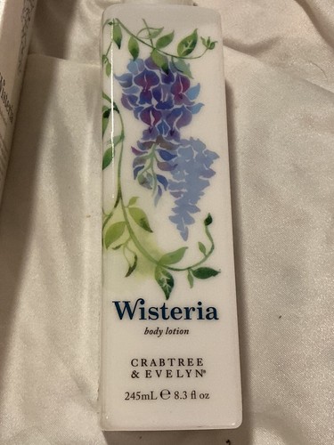Crabtree & Evelyn Wisteria Body Lotion ~ 8.3 Fl Oz Pump Bottle ~ New In Box - Picture 17 of 17