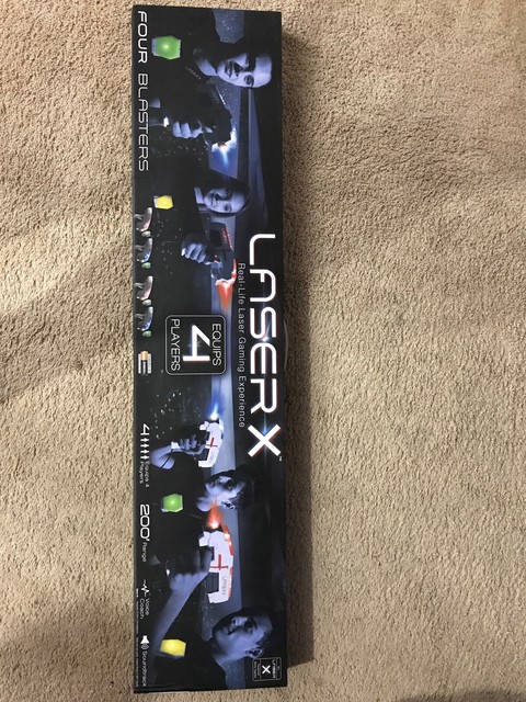 .laser X. Micro Blasters Real Life Gaming Experience 4-player Set Includes 4 & for sale online