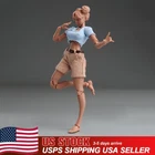 USA Romankey X COWL 1/12 Black Girl Action Figure 6inch Female Joint Body w/Head