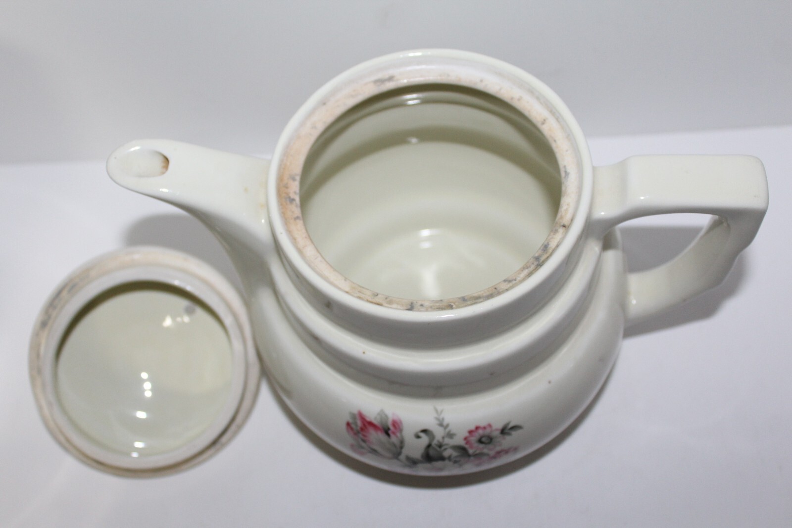 Vintage DripoLator Floral Coffee Pot Enterprise Aluminum Co. Complete