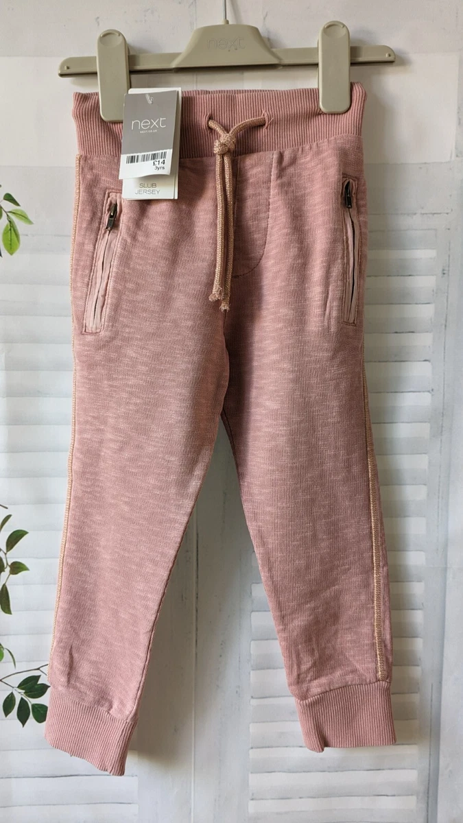 Next Joggers Girls Age 3 years Pink Wash Trousers BNWT eBay