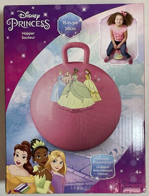 DISNEY Princess Hopper Sauteur Ball 15 inch Hedstrom ULTIMATE BOUNCING  FUN(BH12)