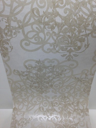 Vliestapete Marburg 4x 58603 (4Rollen) Ornament Beige Metallic Glanz Restposten - Bild 8 von 13